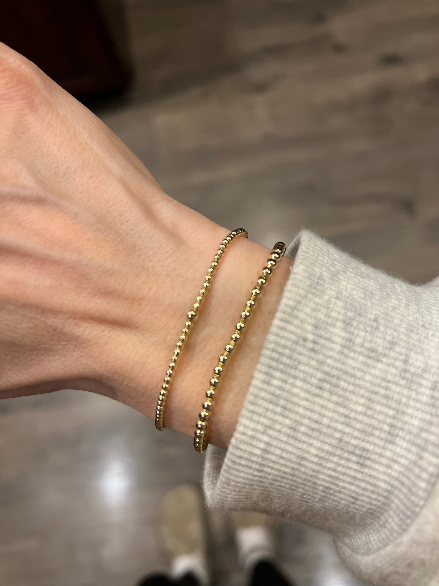 Gold Filled Stacker Bracelet - Madison+Barrett