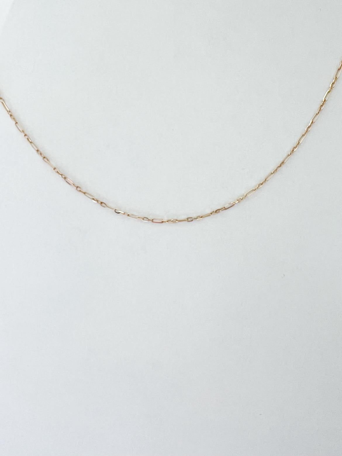 3+1 Long Short Paperclip Necklace