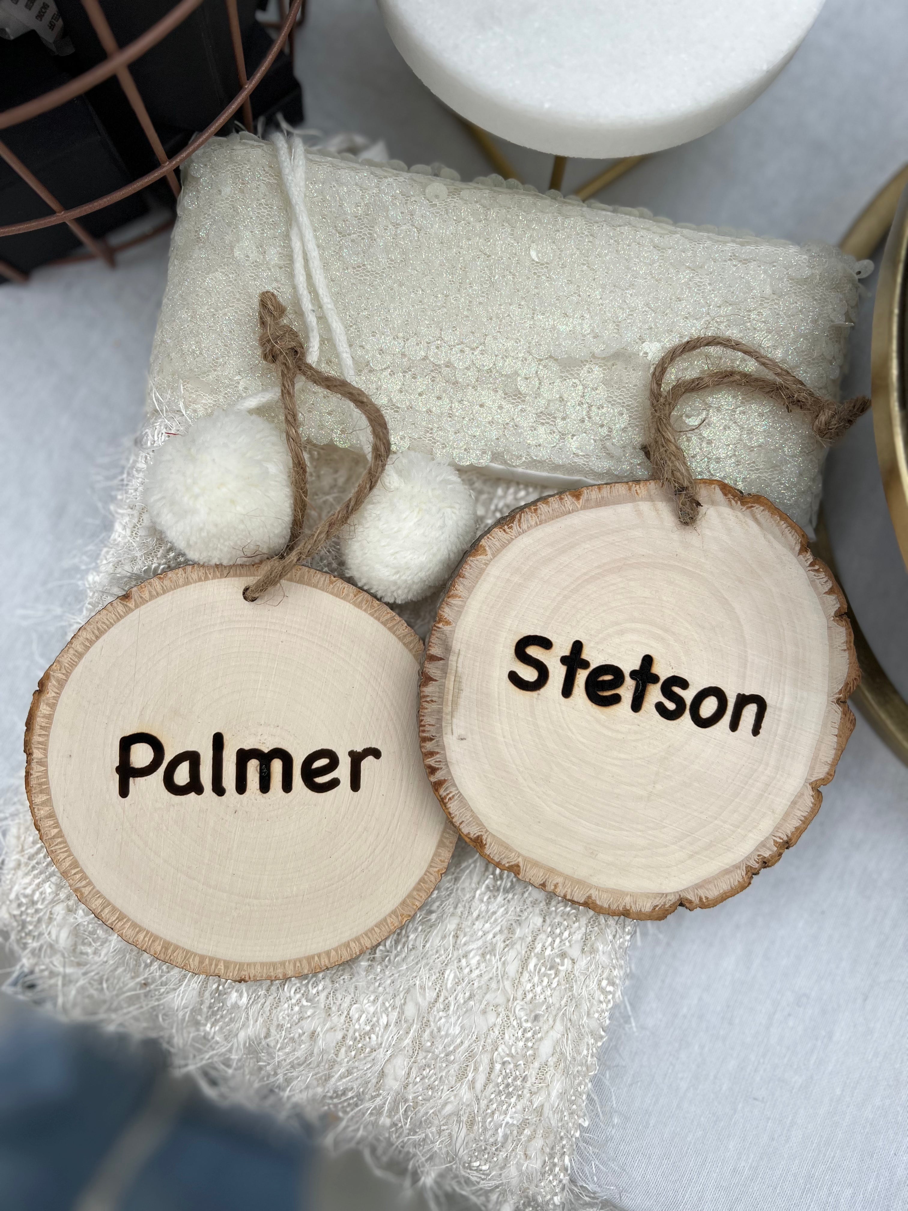 Name Ornaments