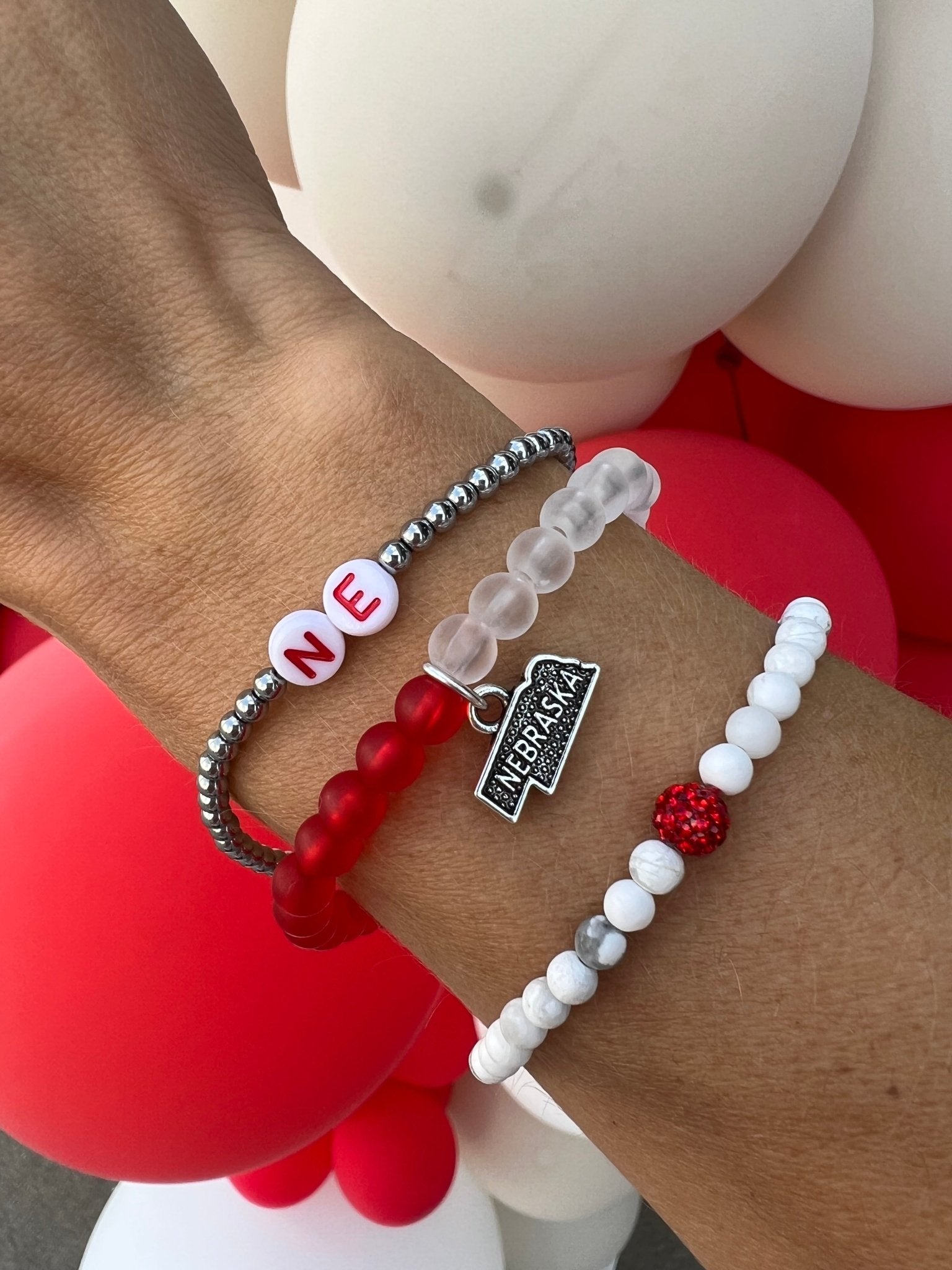 Red White Matte - Madison+Barrett