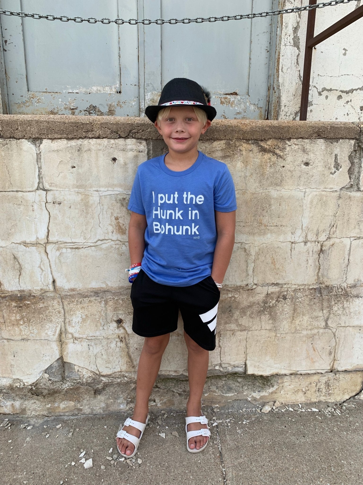 I put the Hunk in Bohunk - Youth t-shirt - Madison+Barrett