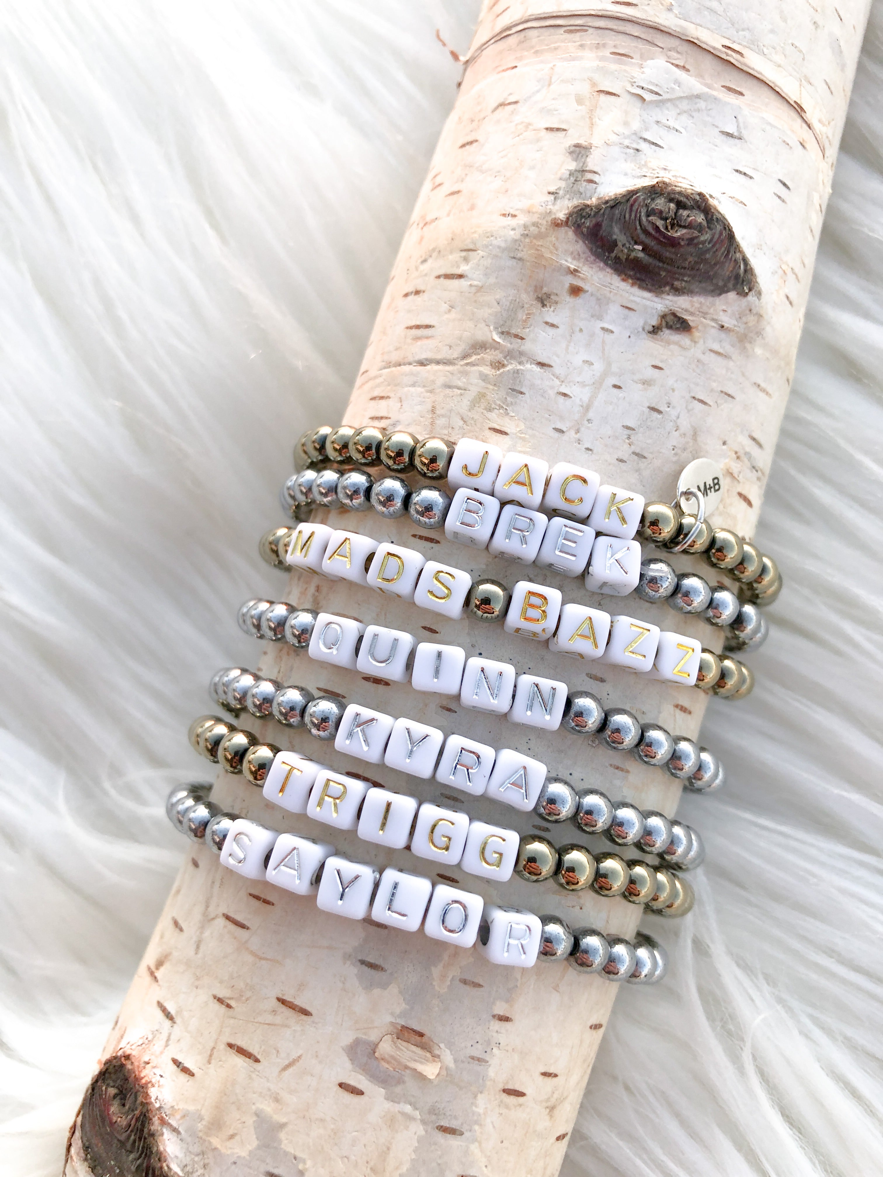 Custom Name Bracelets